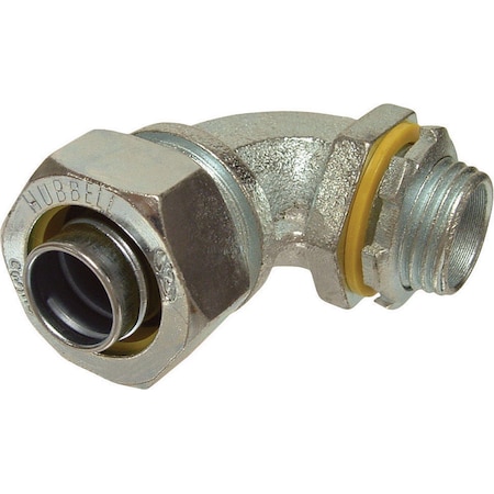 Raco Connectors Connector, 1/2 in, Steel/Malleable Iron 3422-8